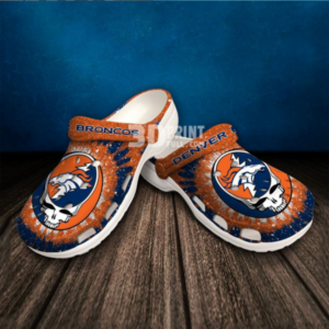 Denver Broncos Crocs - Lagansports