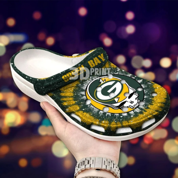 Green Bay Packers Crocs 01 M6PTT0874 - Lagansports